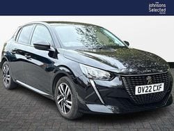 Black Used 2022 Peugeot 208 Allure Premium Hatchback | £14,635 (Fair price)