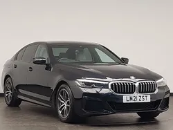 Black Used 2021 BMW 530e M Sport Sedan | £24,898 (Fair price)