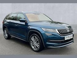 Petrol blue metallic Used 2020 Skoda Kodiaq LAURIN & KLEMENT SUV | £27,290 (Fair price)