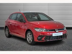 Red Used 2024 VW Polo R-line Hatchback | £20,050 (Fair price)