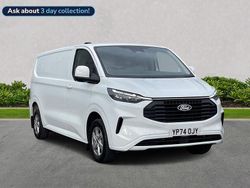 White Used 2024 Ford Transit Custom Limited Van | £24,900 (Fair price)