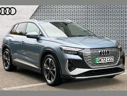 Blue Used 2022 Audi Q4 e-tron S-Line SUV | £26,810 (Fair price)