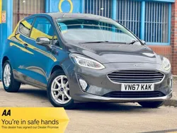 Grey Used 2017 Ford Fiesta Zetec Hatchback | £4,999 (Fair price)