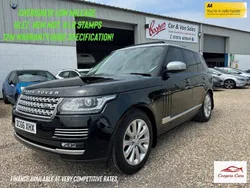 Black Used 2016 Land Rover Range Rover Vogue SE SUV | £25,995 (Fair price)