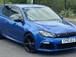 Blue Used 2010 VW Golf VI R Hatchback | £8,795 (Expensive)