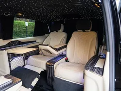 Black Used 2023 Mercedes V300 AMG line MPV | £149,950