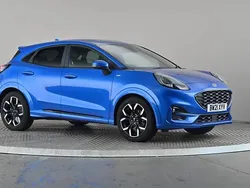 Blue Used 2021 Ford Puma ST-Line X Hatchback | £13,798 (Fair price)