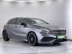 Grey Used 2017 Mercedes A160 AMG line Hatchback | £12,680 (Fair price)