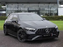 Black Used 2025 Mercedes A35 AMG Premium Plus Hatchback | £40,973 (Fair price)
