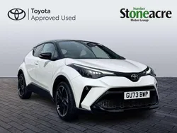 White Used 2023 Toyota C-HR Sport SUV | £24,000 (Fair price)