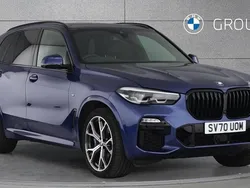 Blue Used 2020 BMW X5 M Sport SUV | £39,250 (Super price)