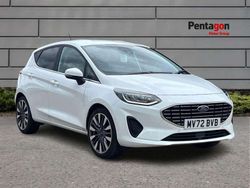 White Used 2022 Ford Fiesta Titanium Hatchback | £14,495 (Fair price)