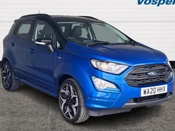 Blue Used 2020 Ford Ecosport ST-Line SUV | £11,650 (Fair price)