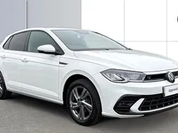 White Used 2023 VW Polo R-line Hatchback | £16,564 (Fair price)