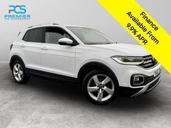 White Used 2022 VW T-Cross SEL SUV | £11,595 (Fair price)