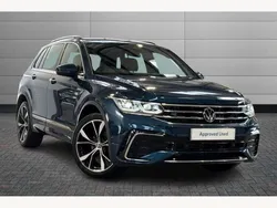 Blue Used 2022 VW Tiguan R-line SUV | £29,750 (Fair price)