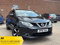 Black Used 2016 Nissan Qashqai N-Connecta SUV | £6,000 (Fair price)
