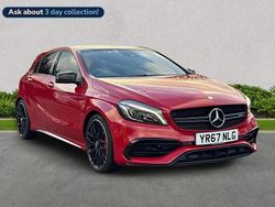 Red Used 2017 Mercedes A45 AMG Hatchback | £20,499 (Good price)