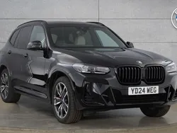 Black Used 2024 BMW X3 M Sport SUV | £47,950 (Expensive)