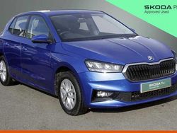Race blue metallic Used 2023 Skoda Fabia Comfort Hatchback | £12,985 (Fair price)