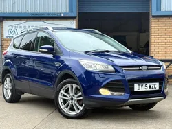Blue Used 2015 Ford Kuga Titanium X SUV | £7,495 (Fair price)