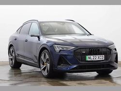 Blue Used 2022 Audi e-tron Sportback Advanced SUV | £34,995