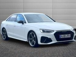 White Used 2021 Audi A4 Black Edition Sedan | £23,850 (Fair price)