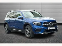 Blue Used 2024 Mercedes GLB200 AMG Line Premium SUV | £34,490 (Fair price)