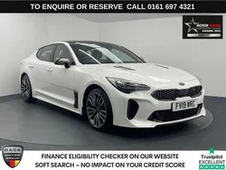White Used 2019 Kia Stinger GT-Line S Hatchback | £17,470 (Fair price)