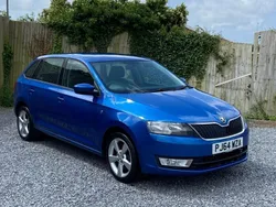 Blue Used 2014 Skoda Rapid SE Hatchback | £5,650 (Fair price)
