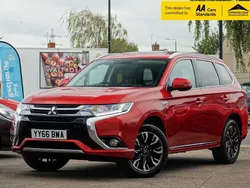 Red Used 2016 Mitsubishi Outlander P-HEV Estate | £12,695 (A bit pricey)