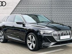 Black Used 2022 Audi e-tron S-Line SUV | £28,950