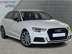 White Used 2018 Audi A3 Black Edition Hatchback | £16,125 (Fair price)