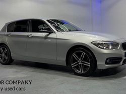 Silver Used 2017 BMW 118 Sport Line Hatchback | £8,200 (Fair price)