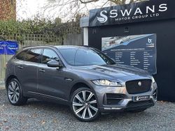 Grey Used 2016 Jaguar F-Pace R-Sport SUV | £15,495 (Fair price)