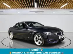Black Used 2017 BMW 420 Sport Line Cabriolet | £14,449 (Fair price)