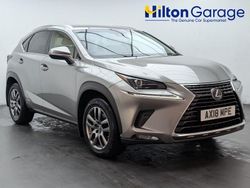 Silver Used 2018 Lexus NX300h Luxury Line SUV | £18,250 (Good price)