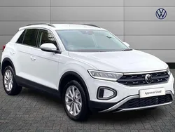 White Used 2025 VW T-Roc Match SUV | £25,283 (Fair price)