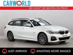 White Used 2021 BMW 330 M Sport Estate | £18,480 (Good price)
