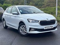 Moon white metallic Used 2023 Skoda Fabia Comfort Hatchback | £14,495 (Fair price)