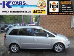 Silver Used 2014 Vauxhall Zafira Design Edition MPV | £5,750 (A bit pricey)