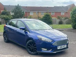 Blue Used 2016 Ford Focus Titanium Hatchback | £2,990 (Super price)