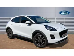 White Used 2022 Ford Puma Titanium SUV | £15,867 (Good price)