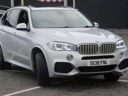 Silver Used 2018 BMW X5 M Sport SUV | £26,495 (A bit pricey)