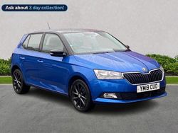 Blue Used 2019 Skoda Fabia Colour Edition Hatchback | £9,050 (Fair price)