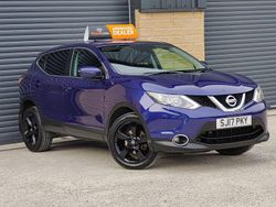 Blue Used 2017 Nissan Qashqai N-Connecta SUV | £7,495 (Good price)