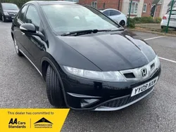 Black Used 2009 Honda Civic SE Hatchback | £2,195 (Fair price)