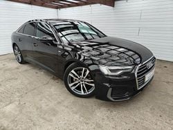 Black Used 2022 Audi A6 S-Line Sedan | £21,965 (Fair price)
