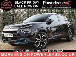 Black Used 2022 Citroën e-C4 Shine Hatchback | £10,979 (Good price)