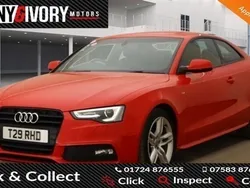 Red Used 2016 Audi A5 S-Line Coupe | £8,490 (Good price)
